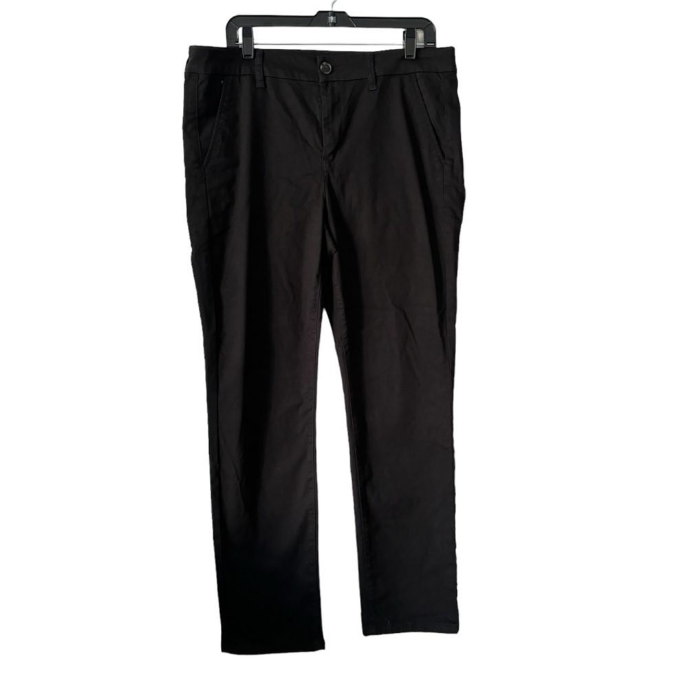 American Eagle jeans super stretch women's size 16 skinny black straight leg